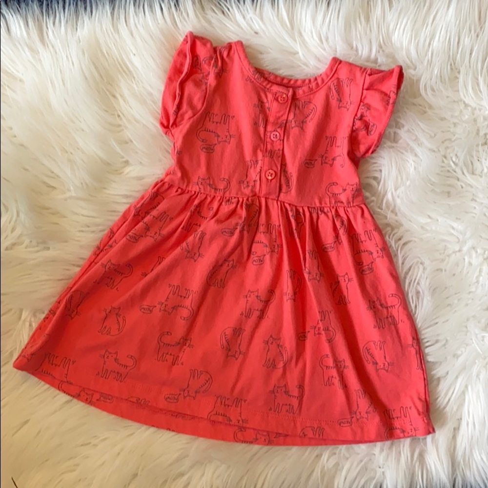 Baby girl 12 months Carter’s short sleeve dress